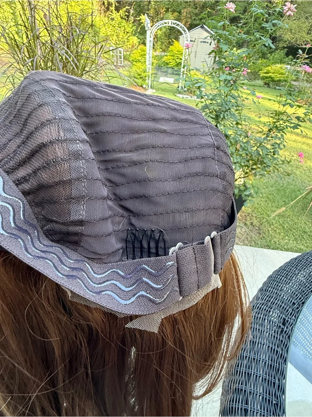 Women's Layered Synthetic Wig in Auburn